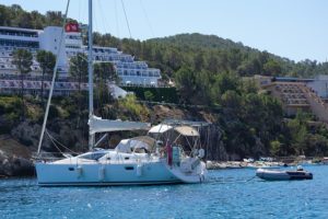 barco en ibiza