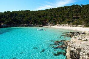 Cala en Menorca