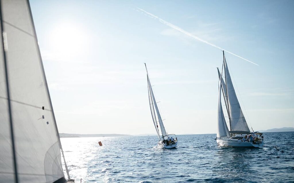 velas de barco